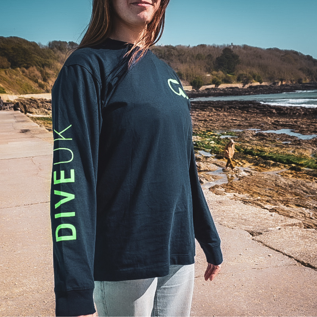 DiveUK Long Sleeve Tee Navy