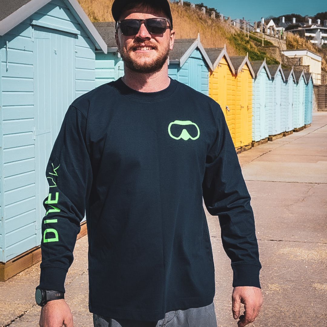 DiveUK Long Sleeve Tee Navy