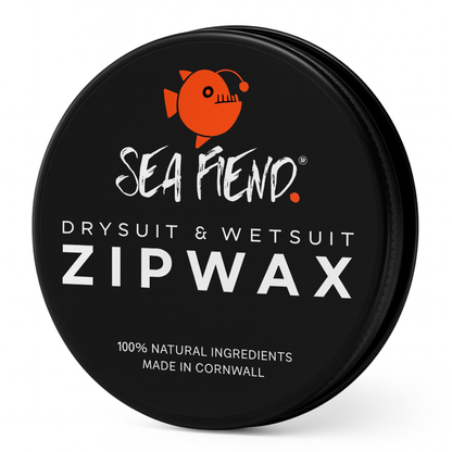 Sea Fiend – Drysuit & Wetsuit Zip Wax - 100% natural - Reef friendly