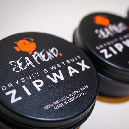 Sea Fiend – Drysuit & Wetsuit Zip Wax - 100% natural - Reef friendly